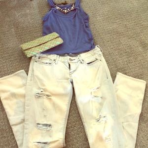 Express skinny jeans
